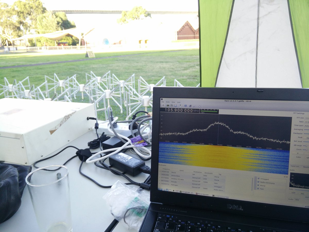 MWA tile at ScienceWorks Planetarium Launch March 2016