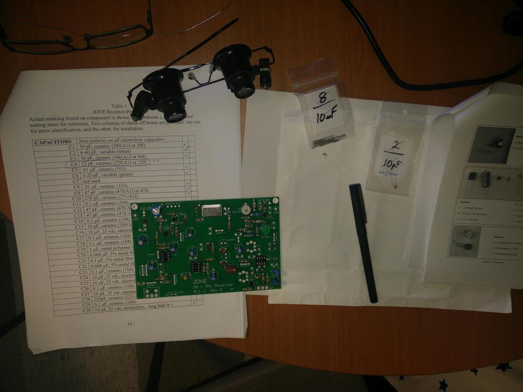 Building a Radio Jove receiver